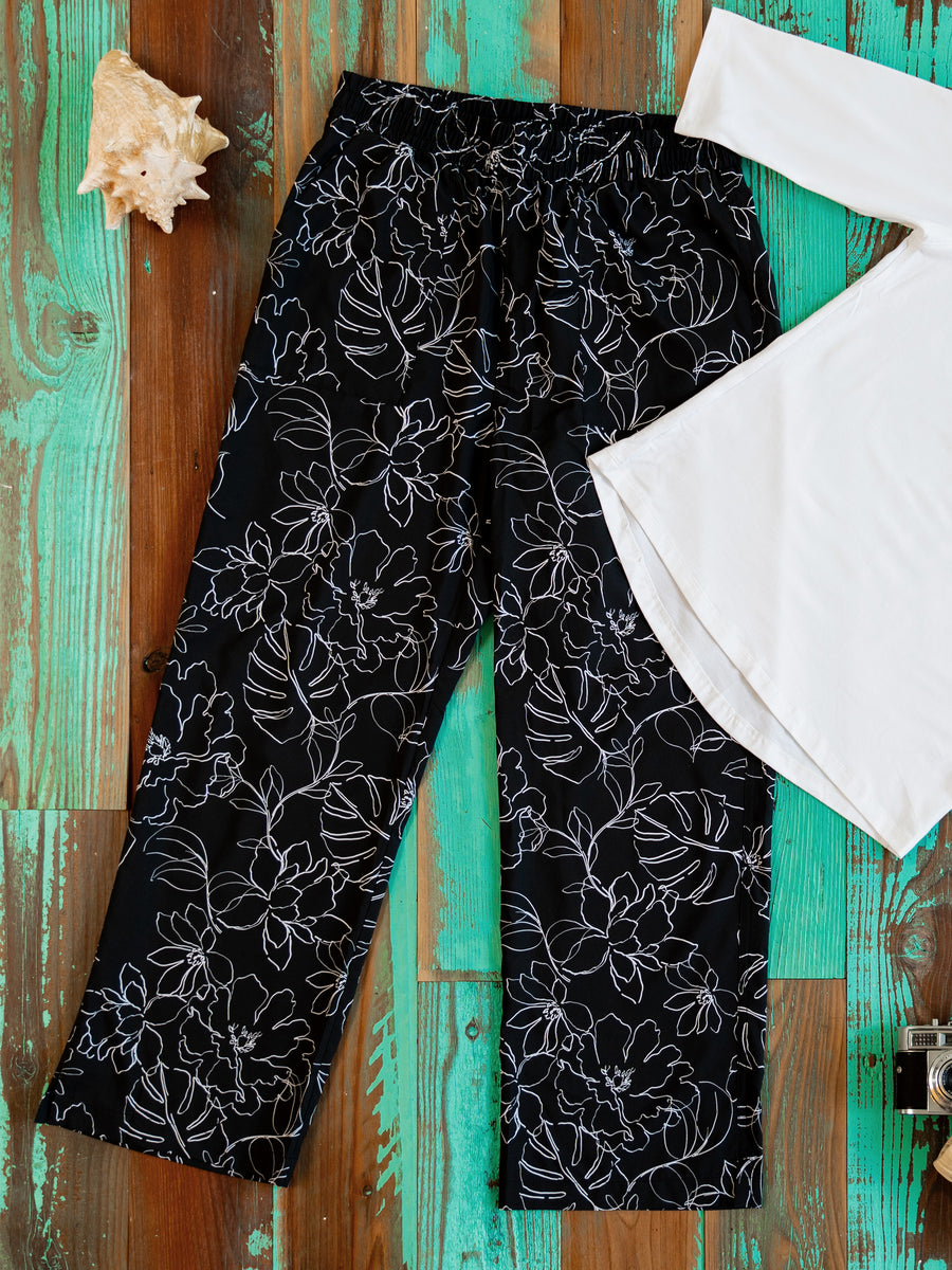 パンツ NEAT washable tropical tapered NEAT｜WASHABLE TROPICAL｜WIDE - Navy｜PRODUCT｜Continuer Inc