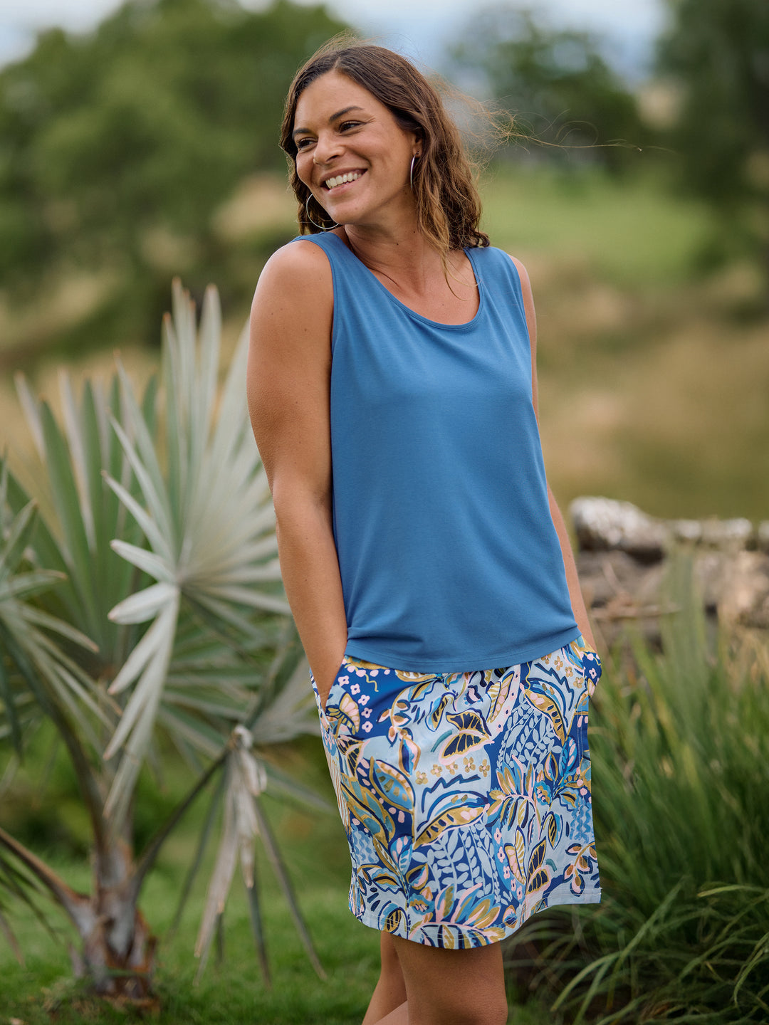 Flora Jungle Wrap Skirt – Length 2 | RipSkirt Hawaii