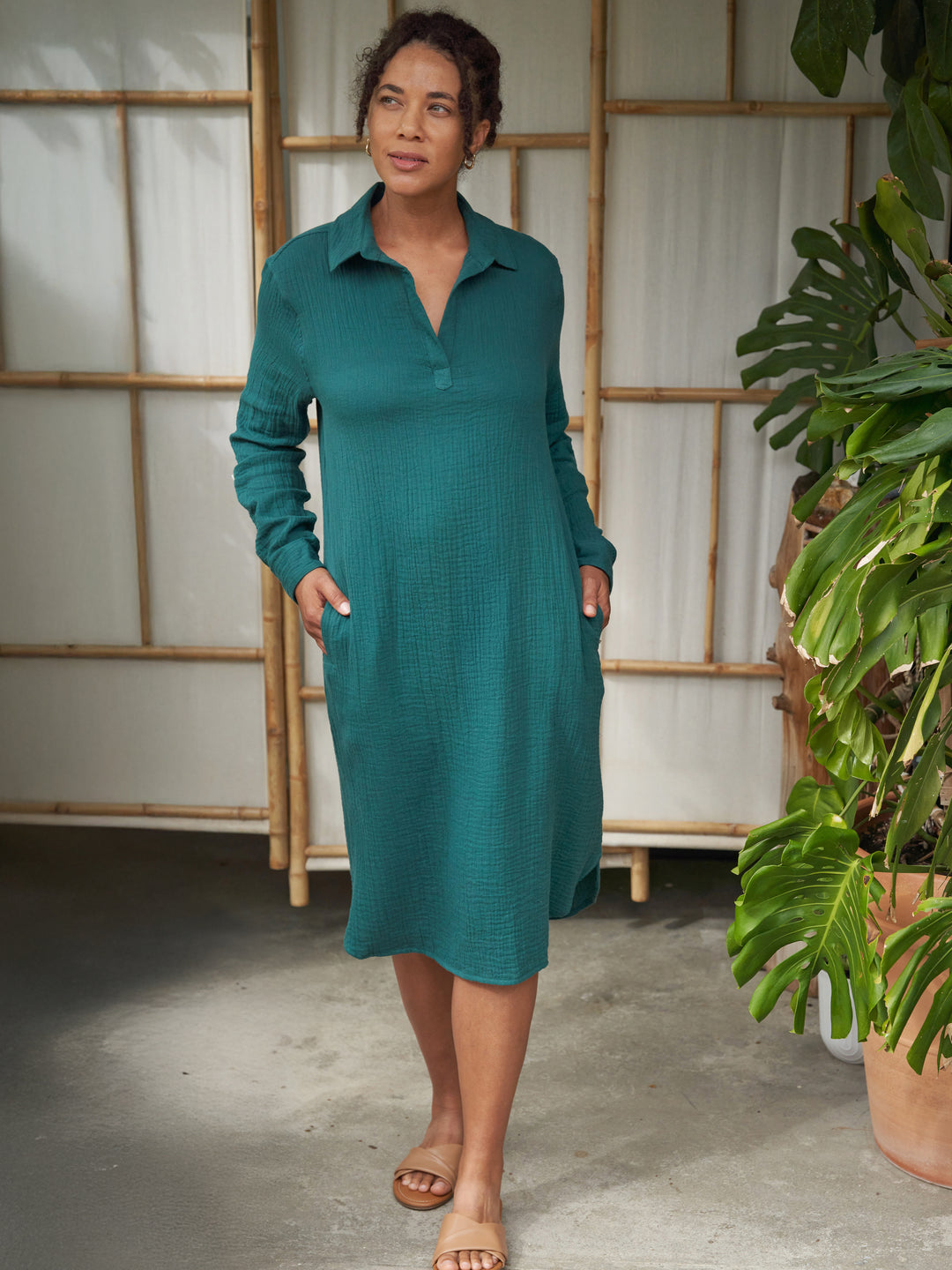 Emerald Travel Dress Long | RipSkirt Hawaii Emerald Travel Dress Long | RipSkirt Hawaii