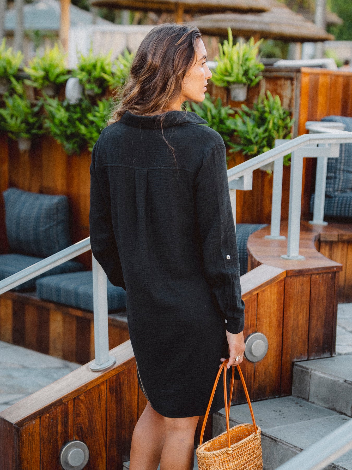 Black Travel Dress Short | RipSkirt Hawaii Black Travel Dress Short | RipSkirt Hawaii