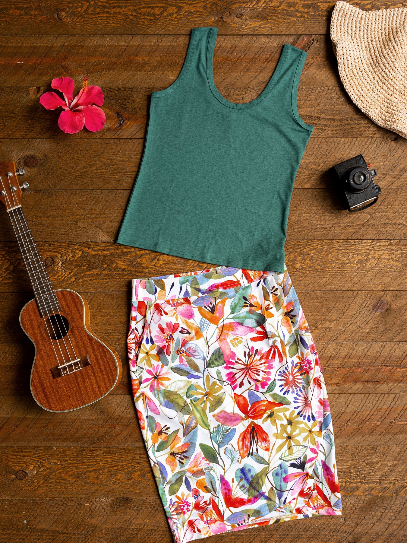 Jasper | Fitted Tank – RipSkirt Hawaii