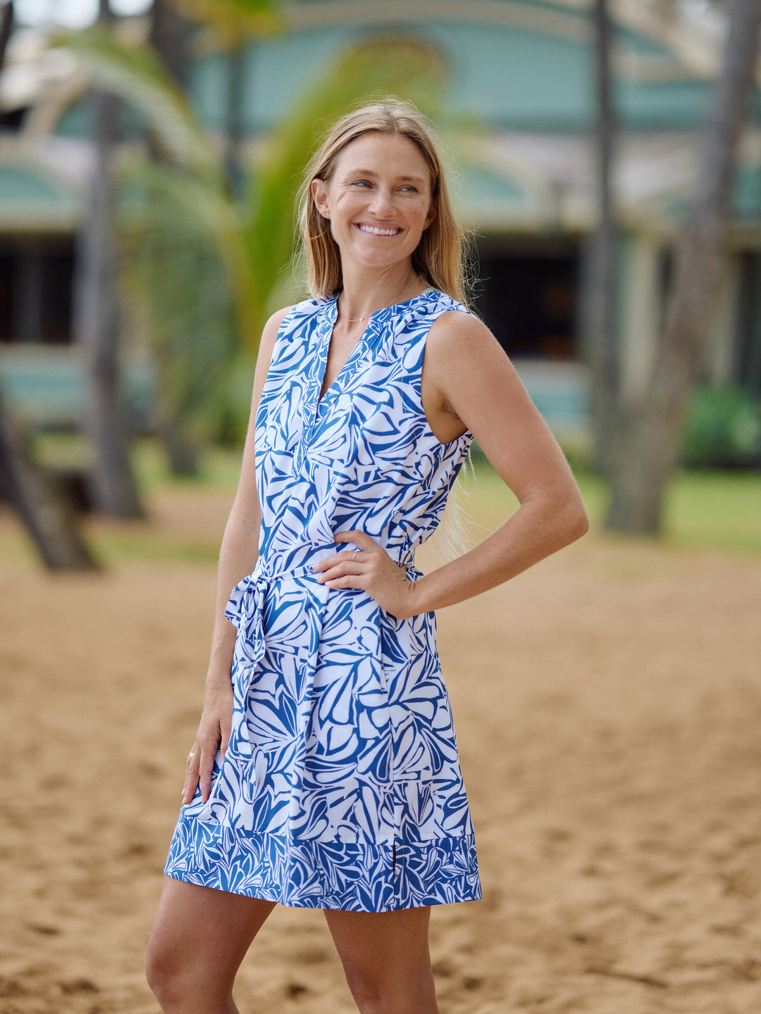knee length dresses for ladies Island Drift
