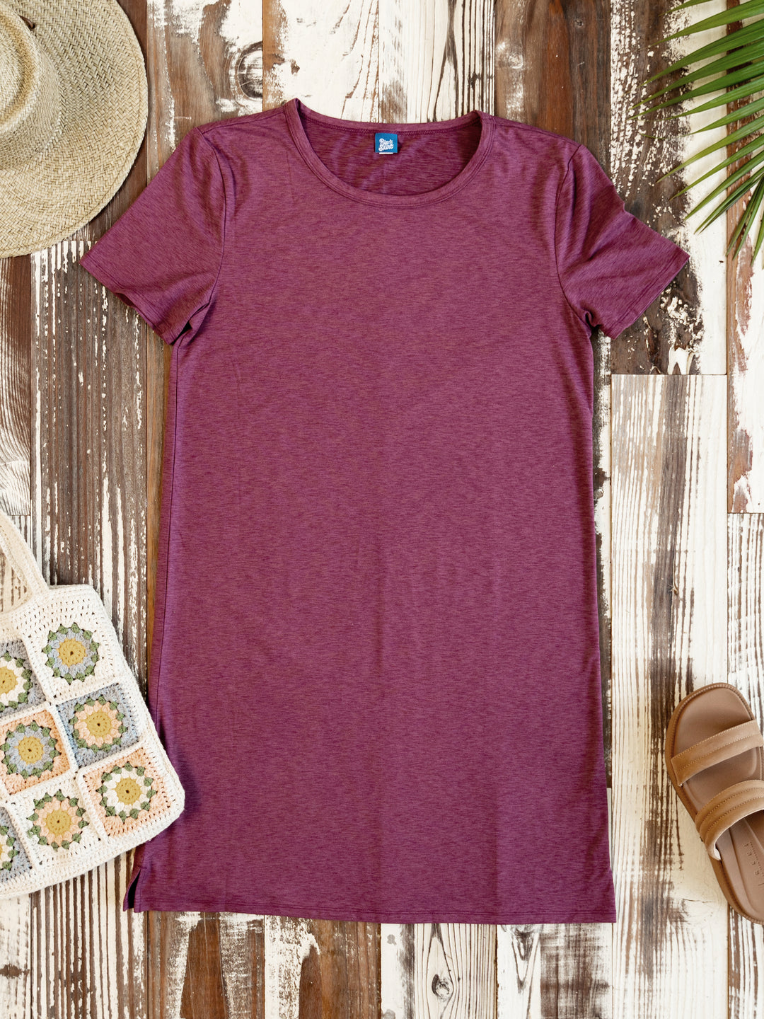 open lace back dress Sangria